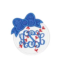 Custom Monogrammed Embroidery Patch