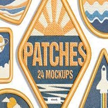 Embroidered Patch Mockup