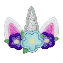 Unicorn Horn Gaming Sew On Embroidery Patch