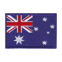 Australian Flag Embroidery Patch, embroider patch,flag patch, australian flag,