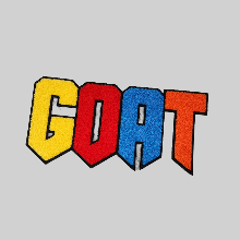 Goat Chenille Patch