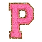 Chenille Iron On Letter Patches with Premium Quality