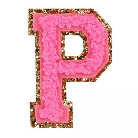 Chenille Iron On Letter Patches with Premium Quality