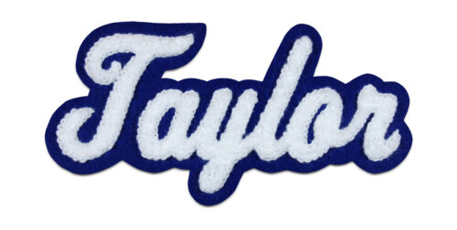 Chenille Name Patches Add a Custom Touch to Your Look