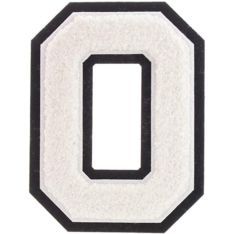 Chenille Number Patches Personalize Your Look with Athletic Flair
