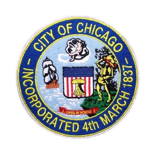 Chenille Patches Chicago Flaunt Your City Spirit with Urban Elegance