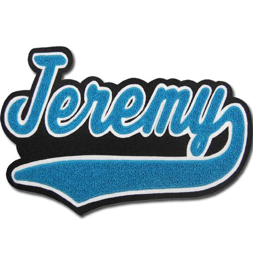 Personalize Your Style with our Chenille Name Patch