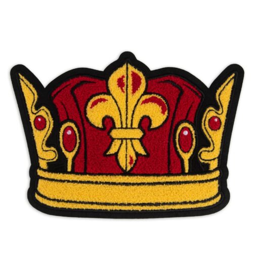 Royal Elegance Chenille Patch Crown