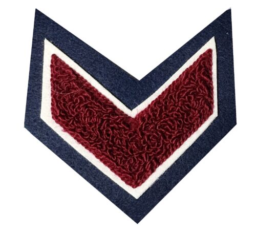 Stand Out in Style with our Chenille Chevron Patch